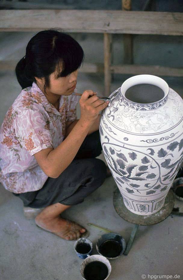 lang gom bat trang lang ran le mat nhung nam 90 co gi dac biet