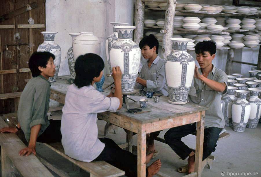 lang gom bat trang lang ran le mat nhung nam 90 co gi dac biet
