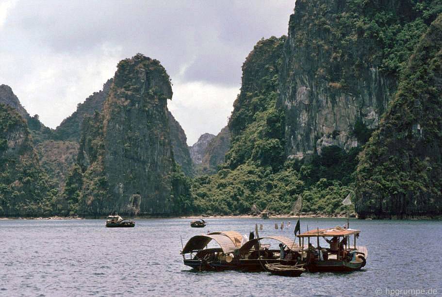 chum anh mau hiem co ve vinh ha long nhung nam 90