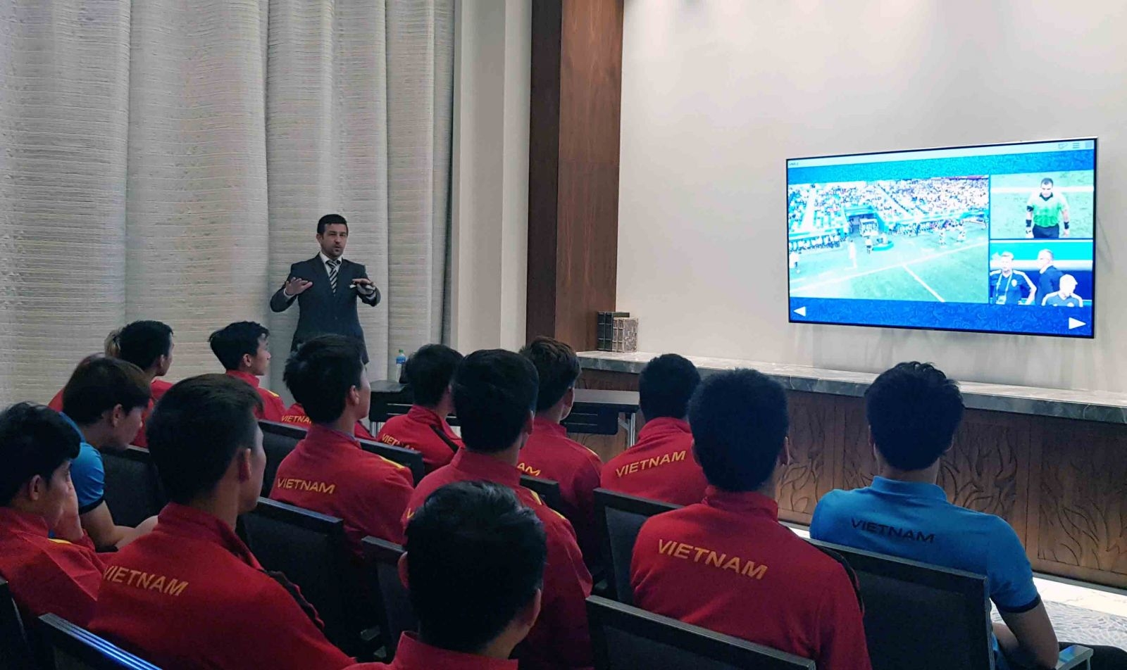 Công nghệ VAR sẽ được áp dụng ở giải U23 Châu Á cong nghe var se duoc ap dung o giai u23 chau a
