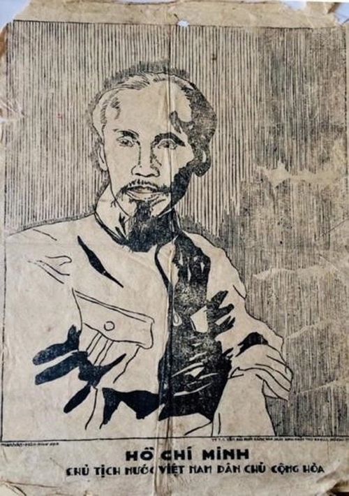 Pierre Flamen - một cựu binh người Pháp giữ gìn chân dung Chủ tịch Hồ Chí Minh hơn 70 năm buc tranh chan dung chu tich ho chi minh duoc pierre flamen phap giu gin hon 70 nam