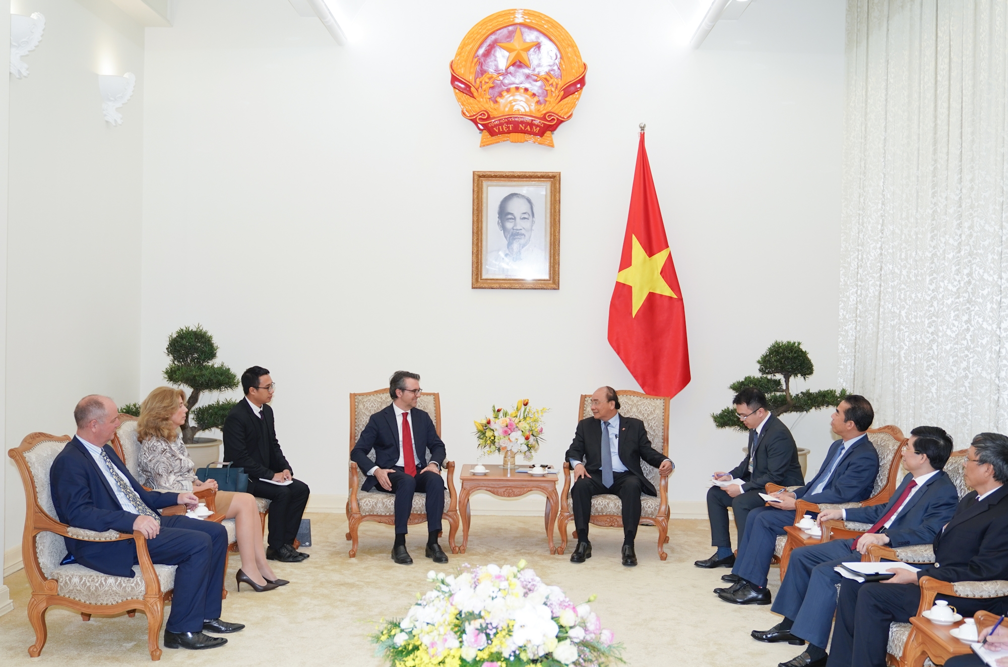 Thủ tướng Nguyễn Xuân Phúc: Việt Nam quyết tâm thực thi hiệu quả EVFTA và EVIPA thu tuong nguyen xuan phuc viet nam quyet tam thuc thi hieu qua evfta va evipa