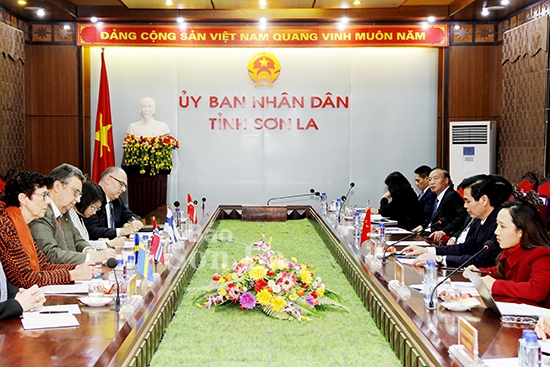 Đại sứ các nước Bắc Âu muốn hợp tác với tỉnh Sơn La trên các lĩnh vực tiềm năng dai su cac nuoc bac au muon hop tac voi tinh son la tren cac linh vuc tiem nang loi the