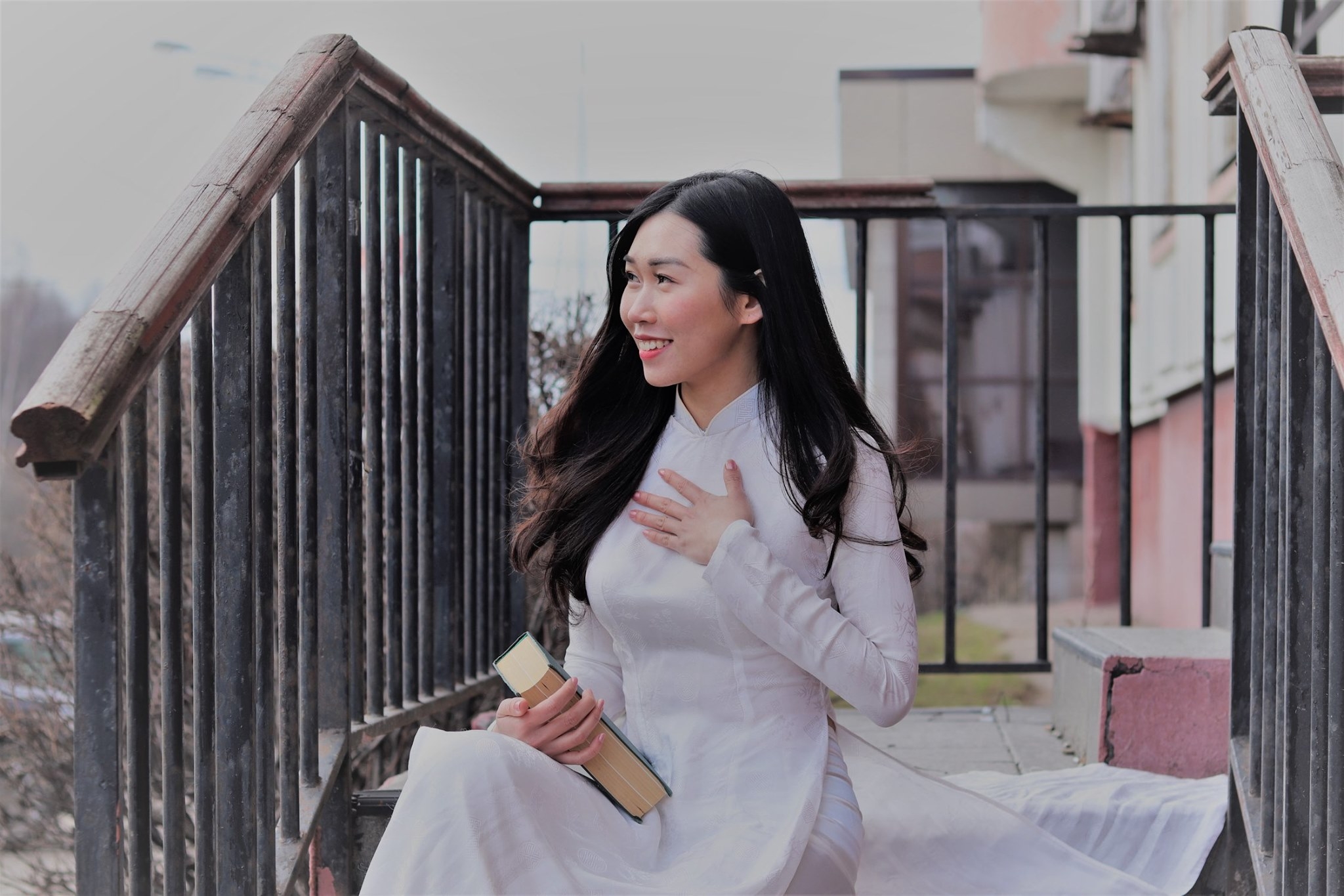 Áo dài Việt Nam tỏa sáng tại xứ sở Bạch Dương ao dai viet nam toa sang tai xu so bach duong