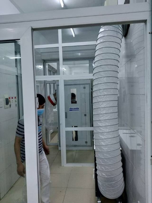 Việt kiều Đức tài trợ 12 hệ thống thiết lập phòng cách ly áp suất âm của Deconta viet kieu duc tai tro 12 he thong thiet lap phong cach ly ap suat am cua deconta