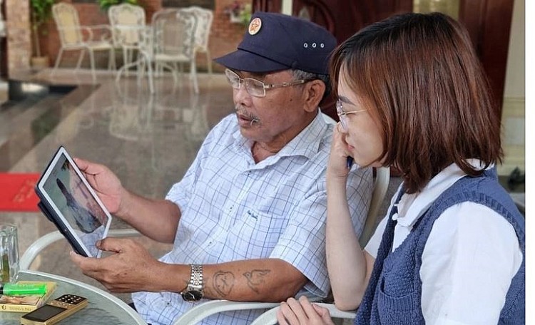 Người lính già xây cột mốc Trường Sa giữa lòng thành phố biển Người lính già xây cột mốc Trường Sa giữa lòng thành phố biển