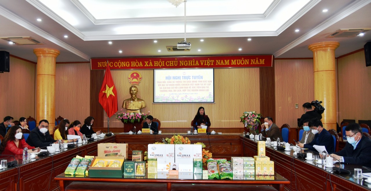 Đề xuất nhiều giải pháp xúc tiến thương mại giữa tỉnh Bắc Kạn và Hy Lạp Đề xuất nhiều giải pháp xúc tiến thương mại giữa tỉnh Bắc Kạn và Hy Lạp