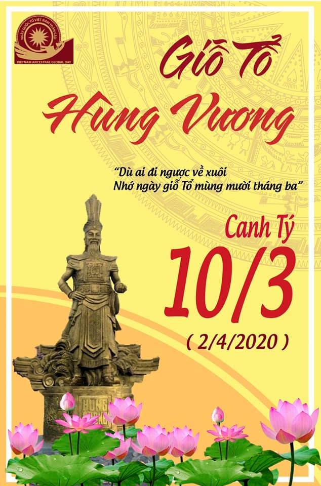 Ngày Quốc tổ Việt Nam toàn cầu onine có thành viên Ban dự án từ 16 quốc gia trên thế giới ngay quoc to viet nam toan cau onine co thanh vien ban du an tu 16 quoc gia tren the gioi