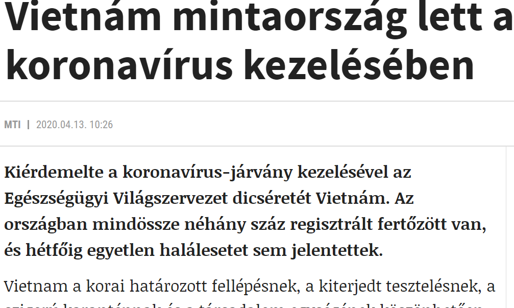 Báo Hungary, Australia và Anh Quốc ghi nhận nỗ lực của Việt Nam trong cuộc chiến COVID-19 bao hungary australia va anh quoc ghi nhan no luc cua viet nam trong cuoc chien covid 19