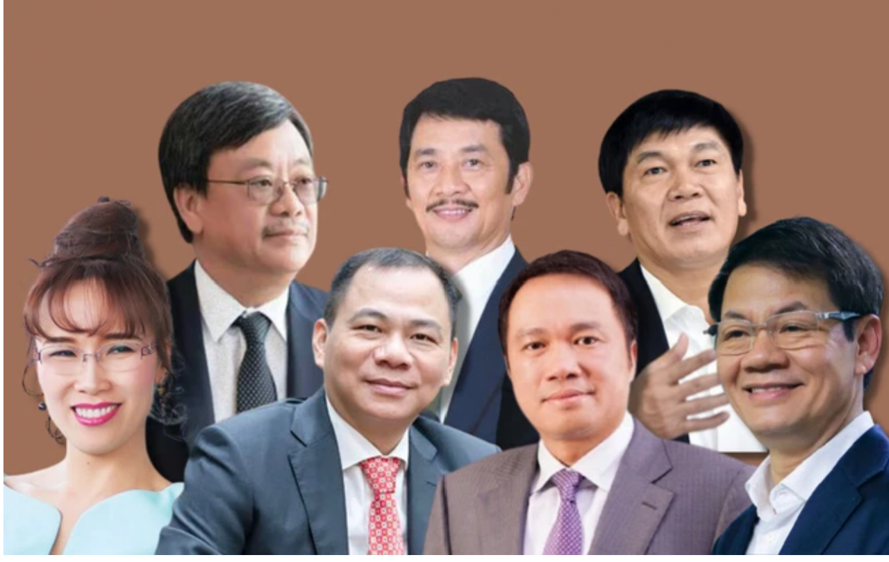 Việt Nam có 7 tỷ phú trong danh sách của Forbes Việt Nam có 7 tỷ phú trong danh sách của Forbes