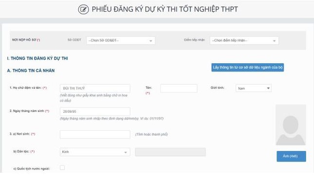 Chi tiết các bước đăng ký dự thi tốt nghiệp THPT 2022 Chi tiết các bước đăng ký dự thi tốt nghiệp THPT 2022