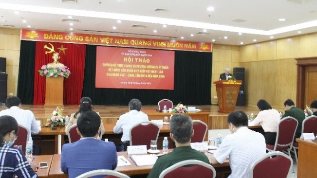 Xây dựng hệ thống cửa khẩu biên giới Việt-Lào theo hướng khoa học, hiện đại, đồng bộ Xây dựng hệ thống cửa khẩu biên giới Việt-Lào theo hướng khoa học, hiện đại, đồng bộ