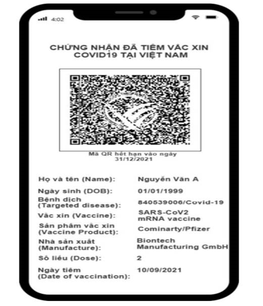 Hộ chiếu vaccine Việt Nam có thể dùng được tại 81 quốc gia và vùng lãnh thổ Hộ chiếu vaccine Việt Nam có thể dùng được tại 81 quốc gia và vùng lãnh thổ
