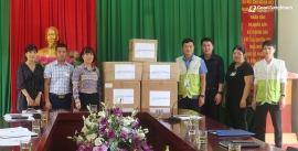 gni trao tang 20000 khau trang va nhieu vat dung y te cho 2 xa thuoc huyen quang binh tinh ha giang