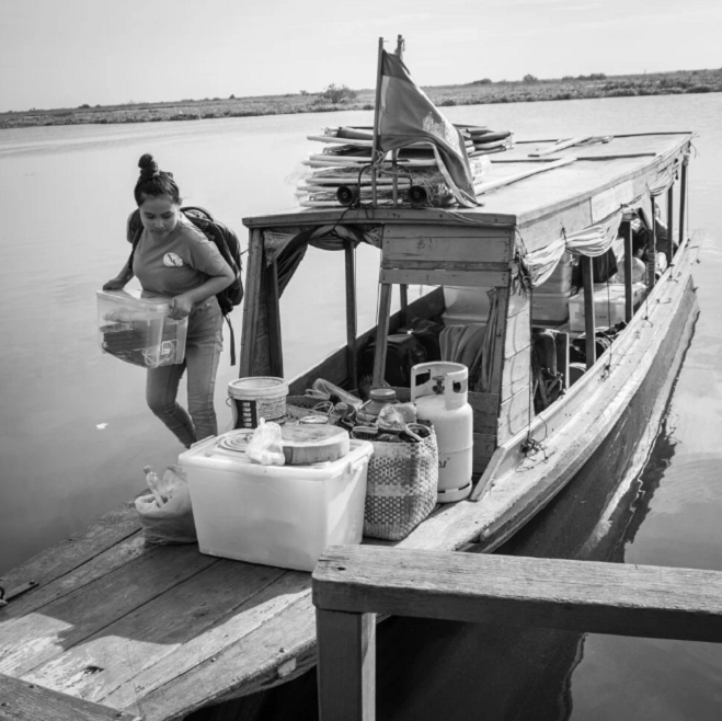 Phòng khám nổi Peam Bang tại Biển Hồ phong kham noi peam bang tai bien ho