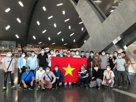 266 công dân Việt từ Kuwait, Qatar và Ai Cập về nước