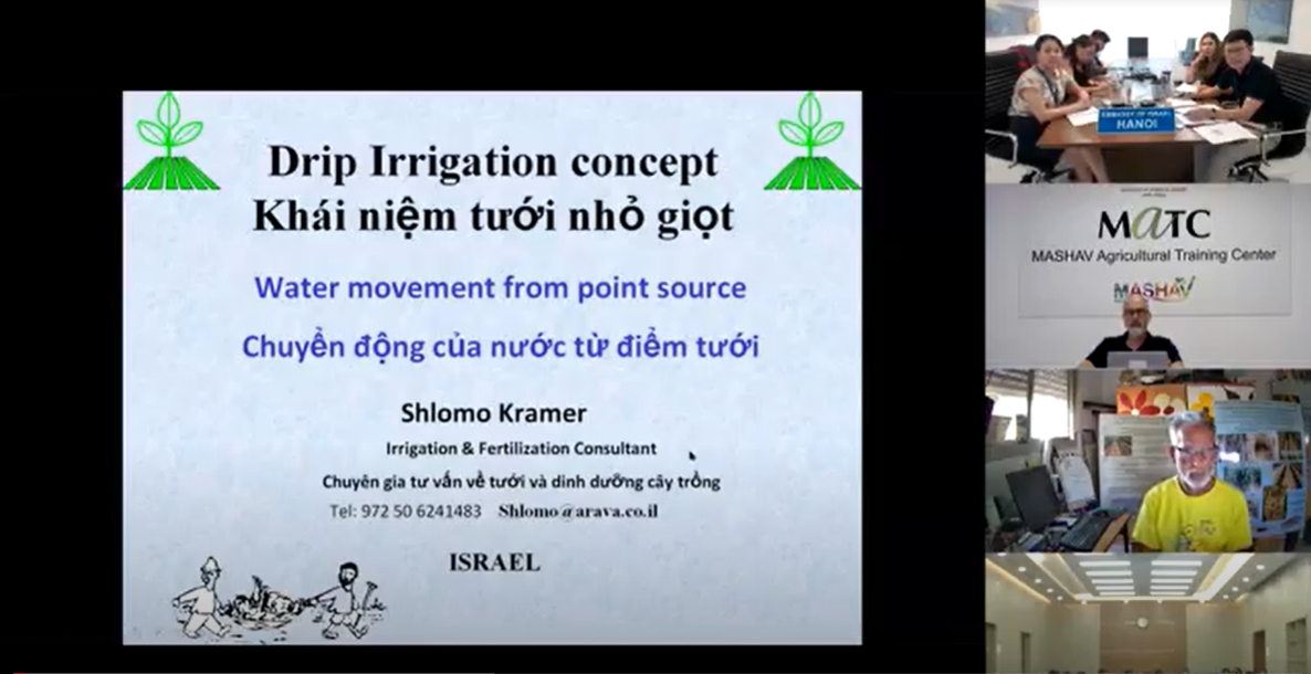 Đại sứ quán Israel và Viện khoa học thủy lợi phối hợp với Cơ quan phát triển Israel tổ chức buổi webinar thứ 2 và là buổi cuối về chủ đề Lọc và xử l dai su quan israel va vien khoa hoc thuy loi phoi hop voi co quan phat trien israel to chuc buoi webinar thu 2 va la buoi cuoi ve chu de loc va xu ly