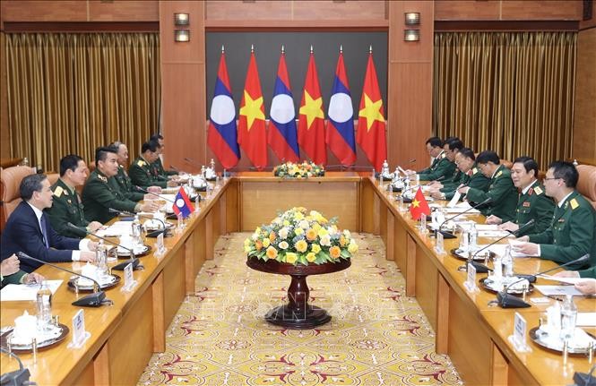 Tổng Tham mưu trưởng Quân đội nhân dân Lào thăm chính thức Việt Nam Tổng Tham mưu trưởng Quân đội nhân dân Lào thăm chính thức Việt Nam