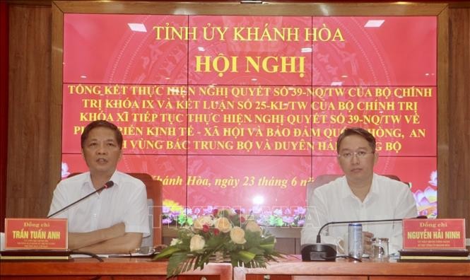 Khánh Hòa tổng kết thực hiện các Nghị quyết, Kết luận của Bộ Chính trị Khánh Hòa tổng kết thực hiện các Nghị quyết, Kết luận của Bộ Chính trị