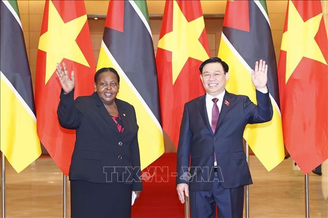 Chủ tịch Quốc hội Cộng hòa Mozambique kết thúc chuyến thăm Việt Nam Chủ tịch Quốc hội Cộng hòa Mozambique kết thúc chuyến thăm Việt Nam