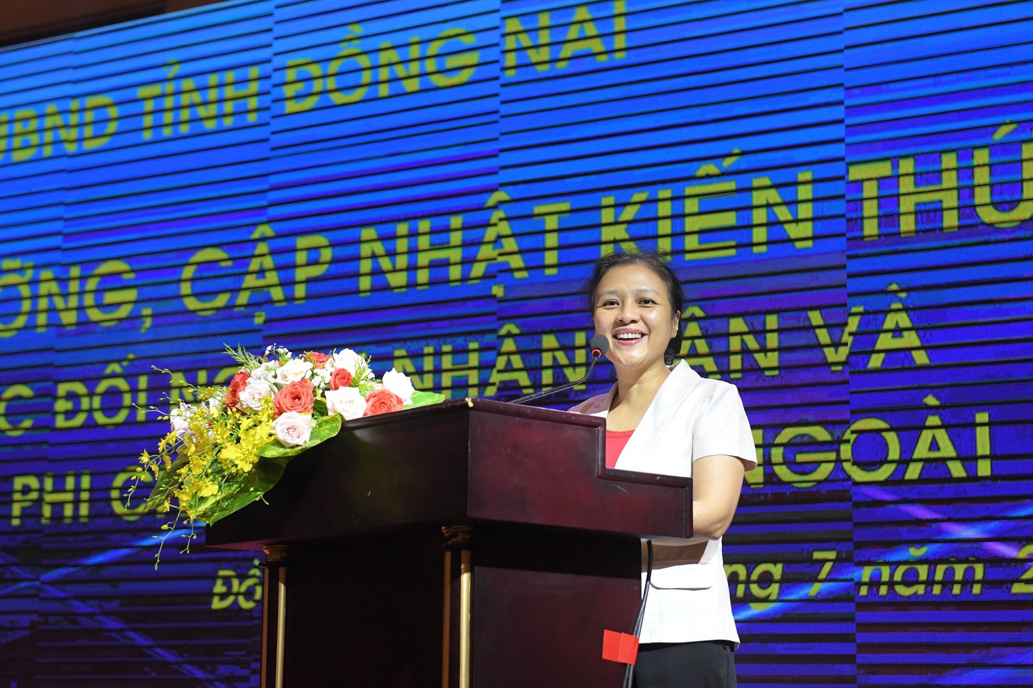 Chủ tịch Liên hiệp các tổ chức hữu nghị Việt Nam, bà Nguyễn Phương Nga (Ảnh: DUFO) chu tich lien hiep cac to chuc huu nghi viet nam ba nguyen phuong nga anh dufo