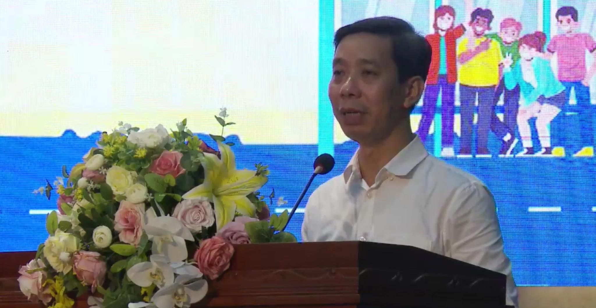 pgs ts nguyen thanh chuong bi thu dang uy pho hieu truong truong dai hoc giao thong van tai phat bieu tai cuoc thi