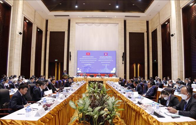 Tổng Bí thư, Chủ tịch nước Lào tiếp đoàn đại biểu Đảng Cộng sản Việt Nam Tổng Bí thư, Chủ tịch nước Lào tiếp đoàn đại biểu Đảng Cộng sản Việt Nam