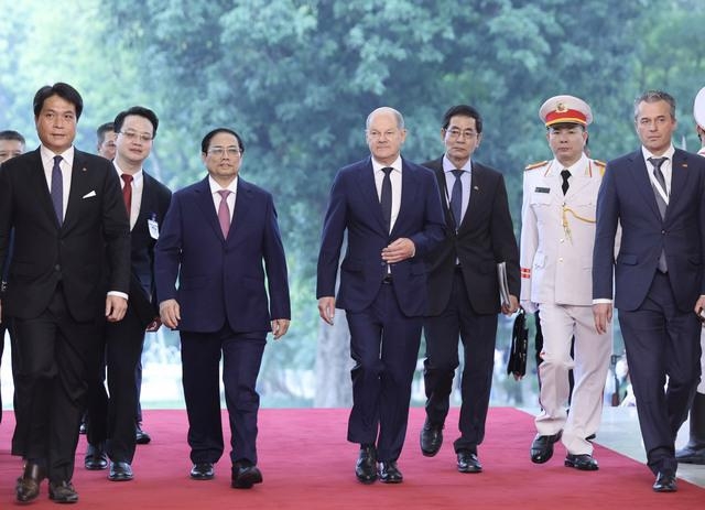 德国总理访越之旅有利于推动两国关系进一步发展