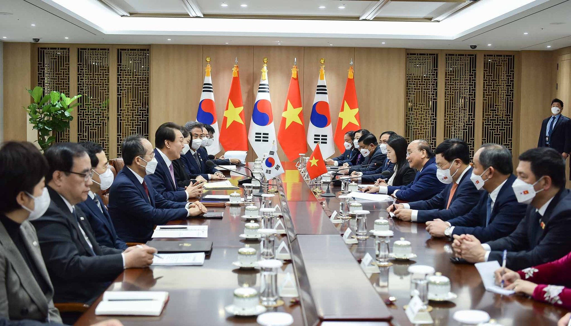 越韩关于全面战略伙伴关系的联合声明 越韩关于全面战略伙伴关系的联合声明