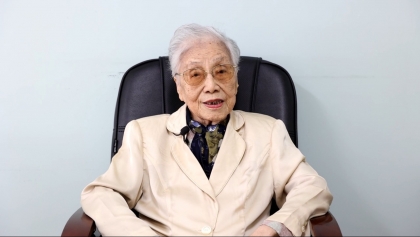 越南前副主席阮氏平向《巴黎协定》的历史见证者致感恩词
