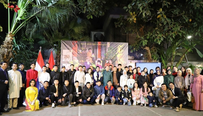 2025乙巳蛇年春节:旅居埃及越南人热热闹闹过大年 2025乙巳蛇年春节:旅居埃及越南人热热闹闹过大年