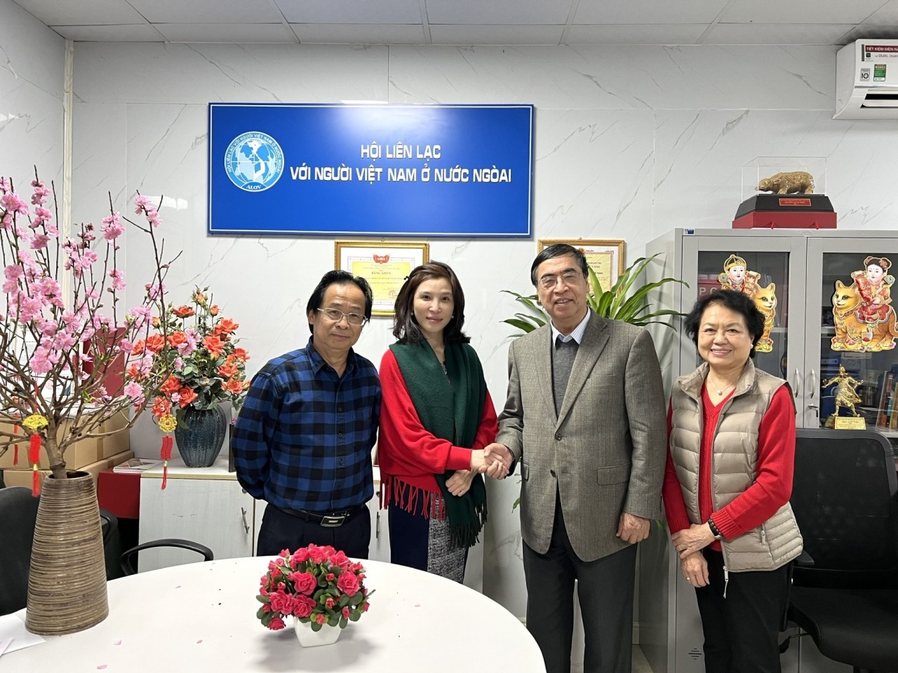 加强海外越南人联络协会与台越协会之间的合作