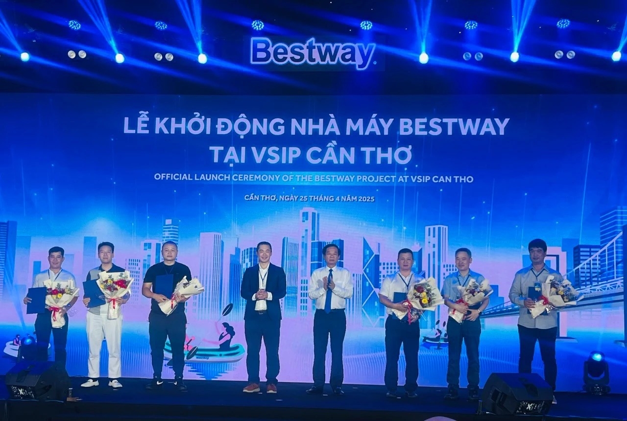 中国企业在芹苴VSIP工业园区投资3亿美元建厂 中国企业在芹苴VSIP工业园区投资3亿美元建厂