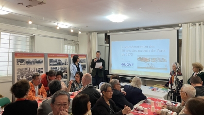 《巴黎协定》签署50周年资料图片展：旅法越南人社群的历史性贡献