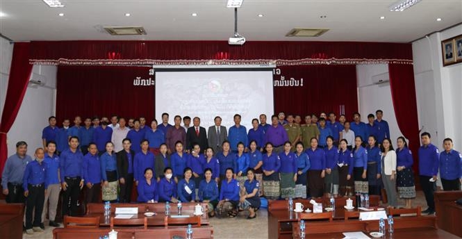 Bản in : 胡志明主席关于青年的思想座谈会在老挝举行 | Vietnam+ (VietnamPlus) Bản in : 胡志明主席关于青年的思想座谈会在老挝举行 | Vietnam+ (VietnamPlus)