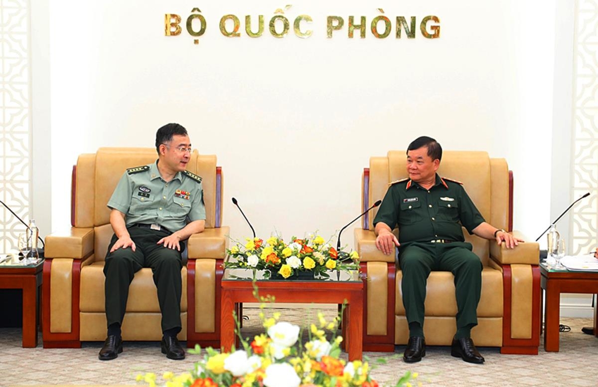 Bản in : 越南国防部副部长黄春战上将会见中国驻越南武官潘涛大校 | Vietnam+ (VietnamPlus) Bản in : 越南国防部副部长黄春战上将会见中国驻越南武官潘涛大校 | Vietnam+ (VietnamPlus)