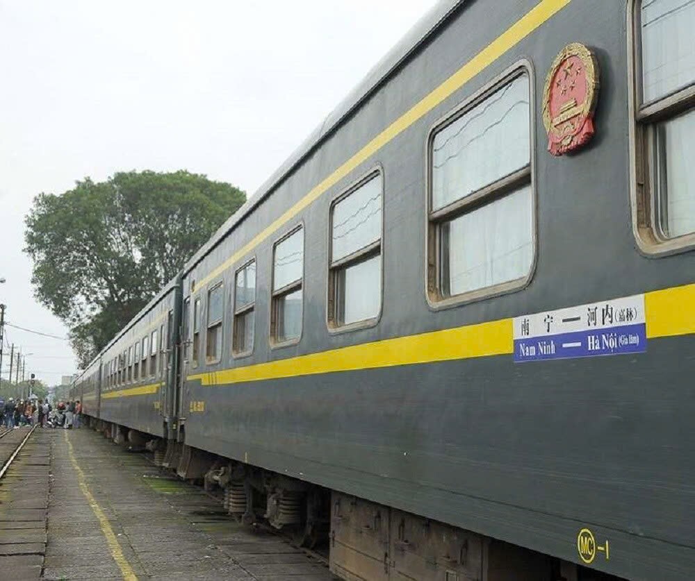 越中国际联运列车因暴雨暂停运营 Chú thích ảnh