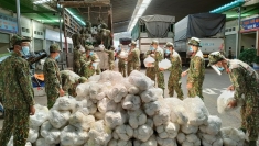 2000名士兵支援平阳省抗击疫情