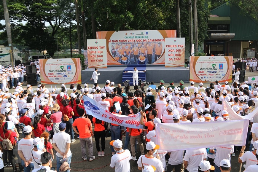 Bản in : 胡志明市5000多人参加“为橙剂受害者步行”活动 | Vietnam+ (VietnamPlus)