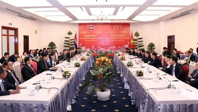Bản in : 越柬合作开展友谊纪念碑修缮改造项目 | Vietnam+ (VietnamPlus)