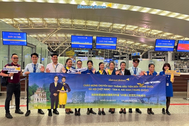Bản in : 越南越游航空从河内至中国三亚直飞航线首航成功 | Vietnam+ (VietnamPlus) Bản in : 越南越游航空从河内至中国三亚直飞航线首航成功 | Vietnam+ (VietnamPlus)