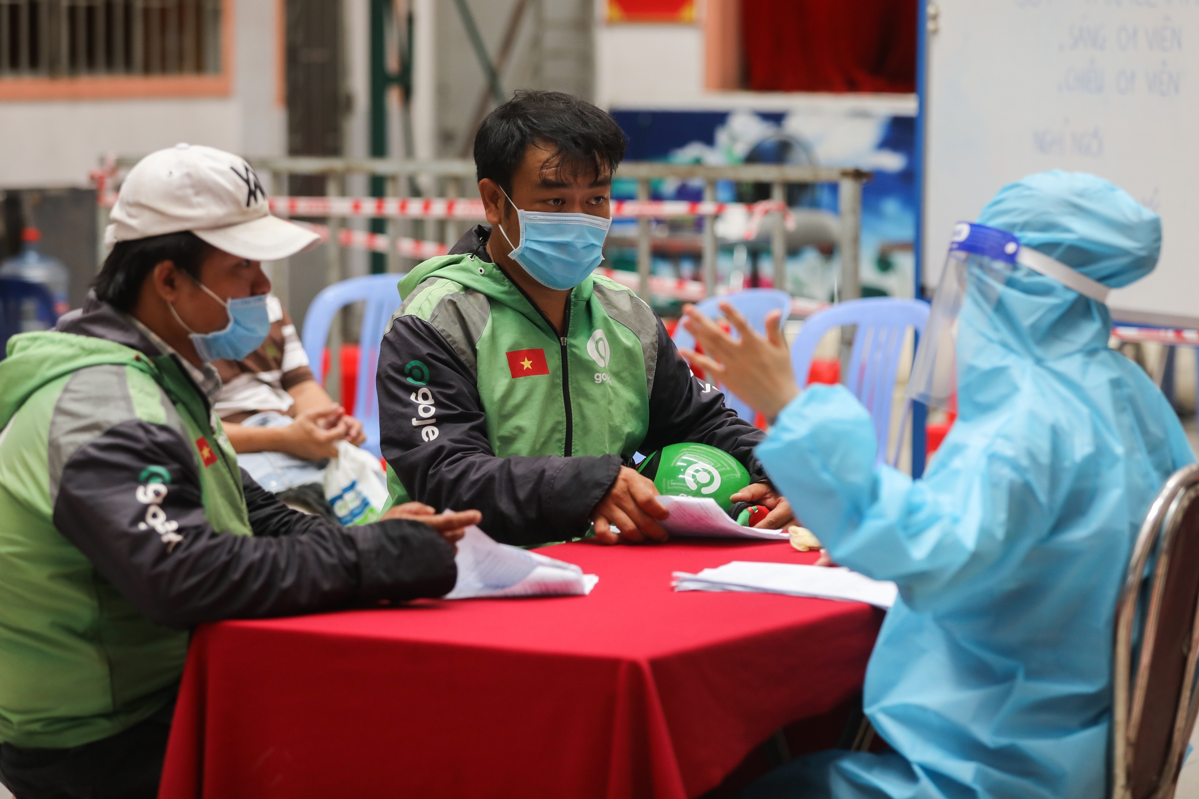 胡志明市为配送员提供免费新冠病毒检测 胡志明市为配送员提供免费新冠病毒检测