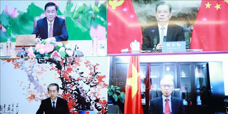 Bản in : 越共中央检查委员会主任陈锦绣与中共中央纪律检查委员会书记赵乐际举行视频会见 | Vietnam+ (VietnamPlus) Bản in : 越共中央检查委员会主任陈锦绣与中共中央纪律检查委员会书记赵乐际举行视频会见 | Vietnam+ (VietnamPlus)