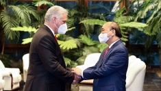 阮春福对古巴进行正式访问：体现了越南对传统友好国家奉行的真诚外交政策