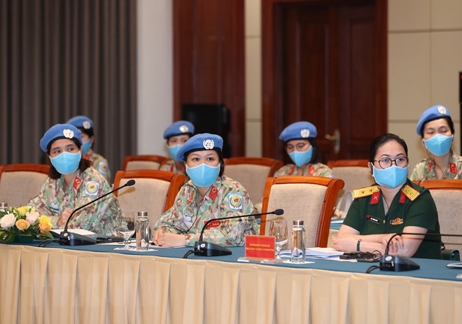Bản in : 为提升妇女在全球和平和安全事务的参与度创造便利条件 | Vietnam+ (VietnamPlus)