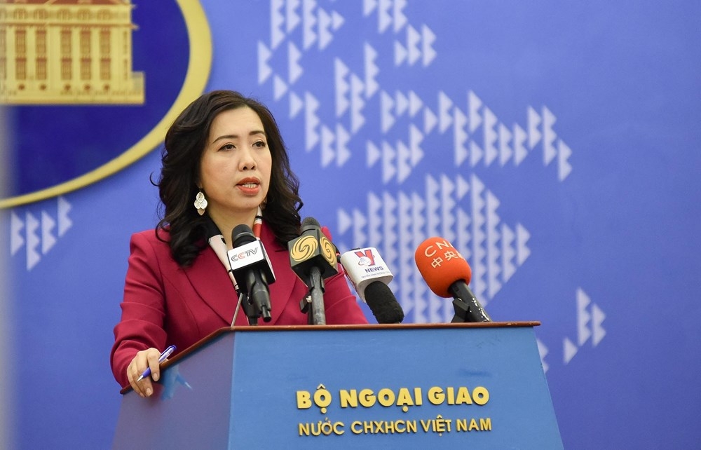 Bản in : 外交部例行记者会：重视在乌克兰越南公民保护工作 | Vietnam+ (VietnamPlus)