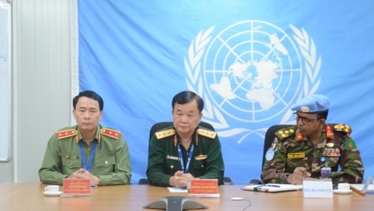 联合国高度评价在UNISFA的越南维和部队