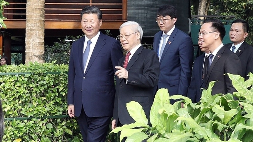 Bản in : 越共中央总书记阮富仲访华之行彰显越中两党两国的传统友谊 | Vietnam+ (VietnamPlus)