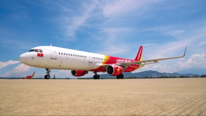 越捷航空恢复胡志明市、河内市至中国台湾高雄直飞航线
