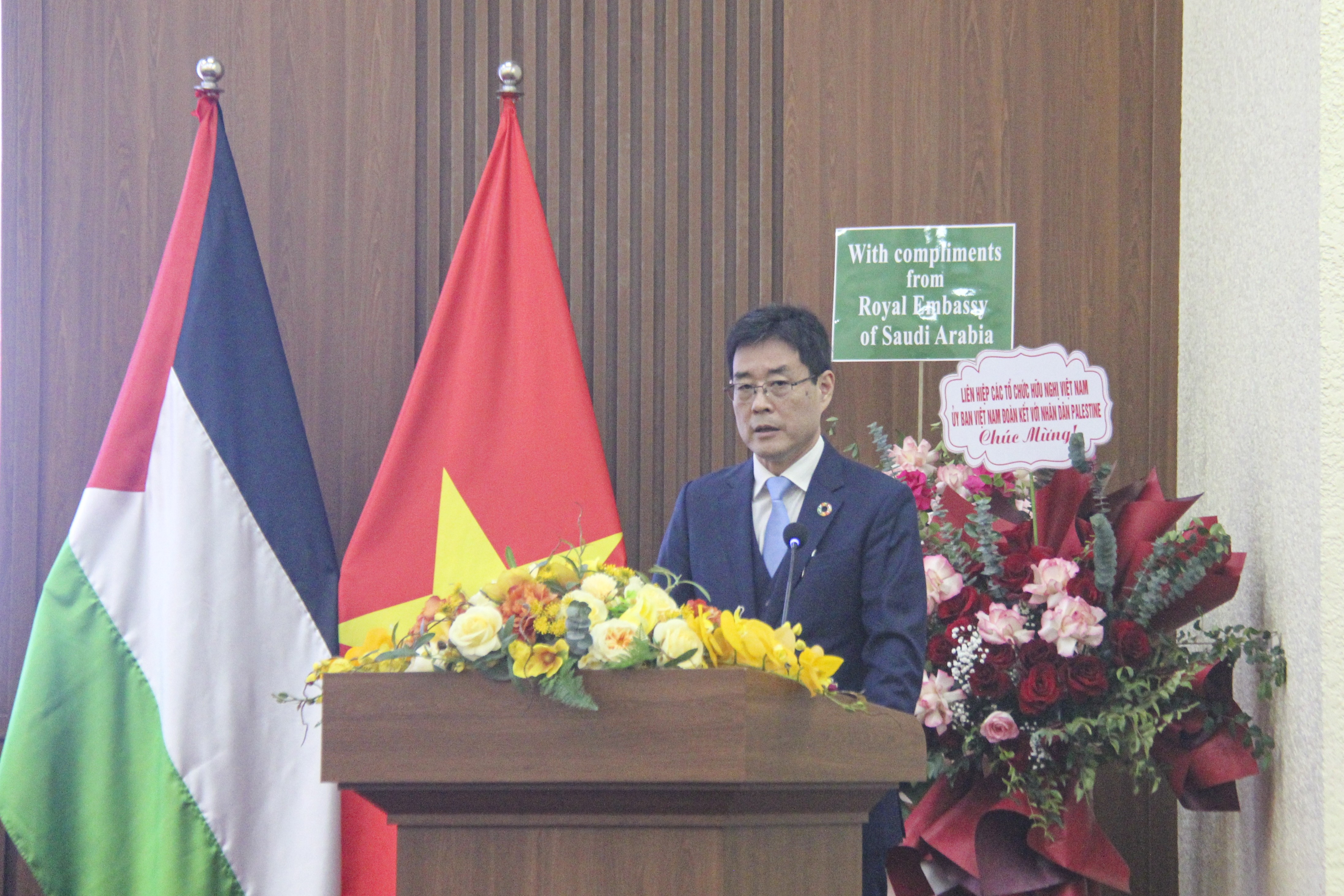 联合国驻越南常驻协调员梅津真宣读了联合国秘书长安东尼奥·古特雷斯的致辞。 联合国驻越南常驻协调员梅津真宣读了联合国秘书长安东尼奥·古特雷斯的致辞。